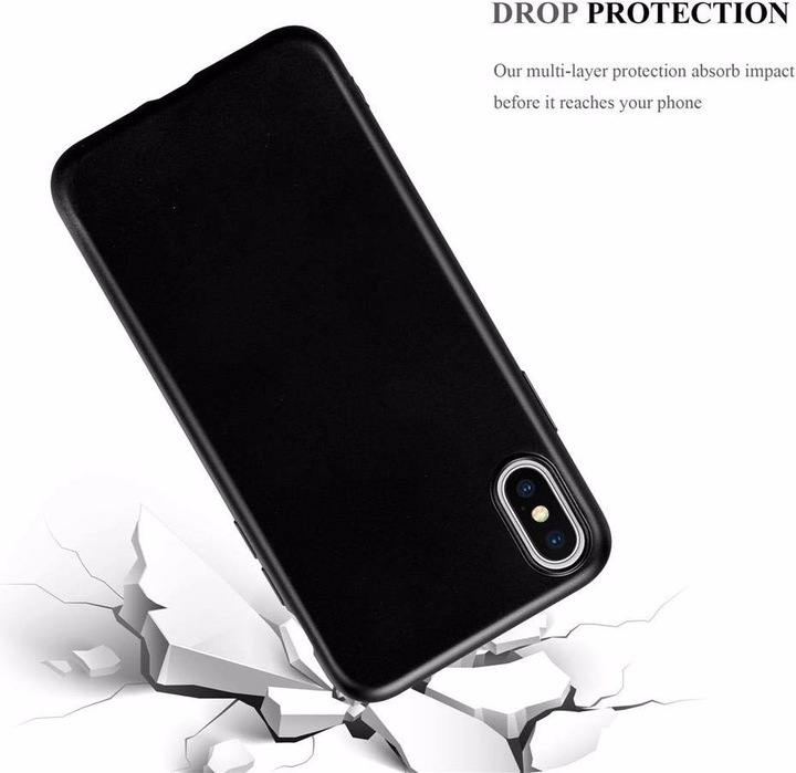 Produktbild Cadorabo TPU Matt Metallic Cover (Apple iPhone XS Max)