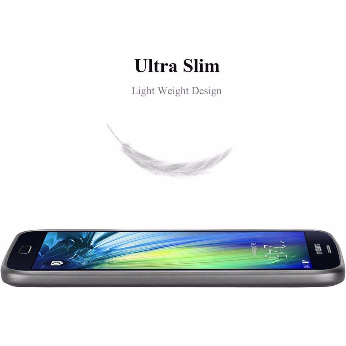Thumbnail - Cadorabo TPU Matt Metallic Cover (Samsung Galaxy A7), Smartphone Hülle, Grau