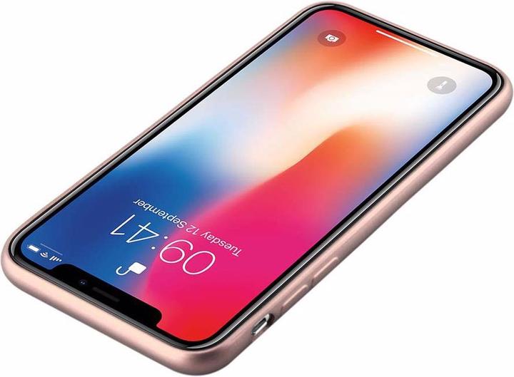 Produktbild Cadorabo TPU Matt Metallic Cover (Apple iPhone X)