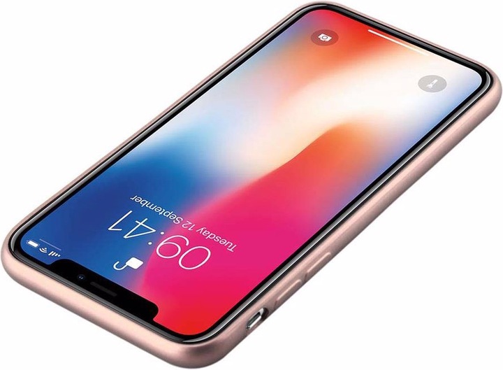 Produktbild Cadorabo TPU Matt Metallic Cover (Apple iPhone X)