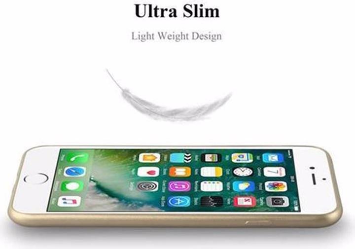Image du produit Cadorabo Couverture métallique mate TPU (Apple iPhone 7, Apple iPhone SE (2ème génération))