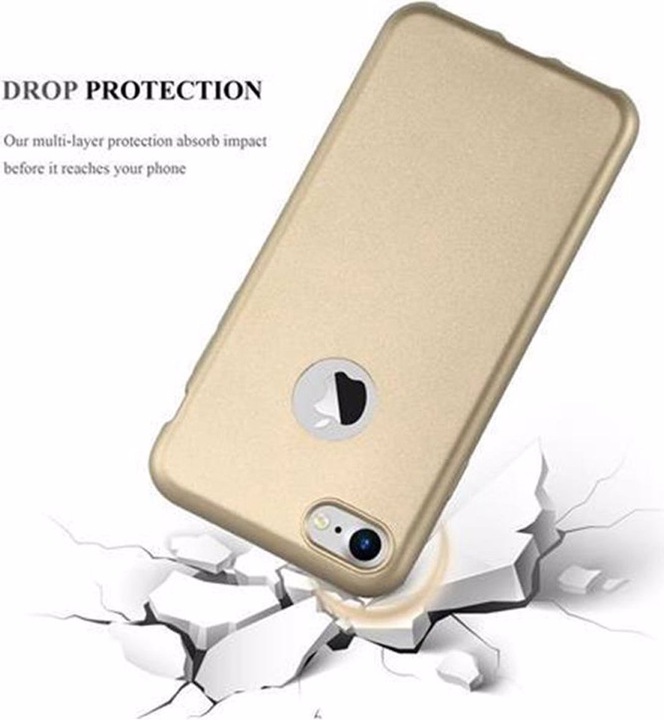 Actual product image Cadorabo TPU Matt Metallic Cover (Apple iPhone 7, Apple iPhone SE (2nd Gen))