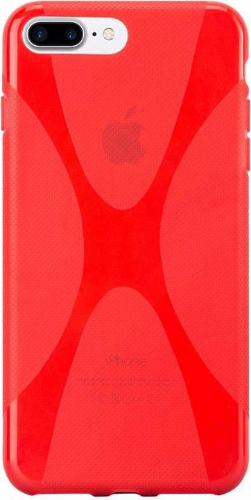 Actual product image Cadorabo TPU X-Line Cover (Apple iPhone 7s Plus, Apple iPhone 7 Plus)