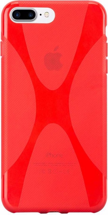 Actual product image Cadorabo TPU X-Line Cover (Apple iPhone 7s Plus, Apple iPhone 7 Plus)