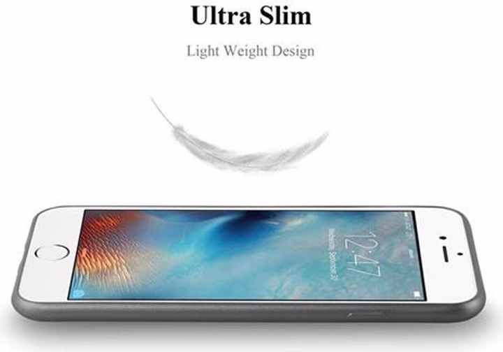 Actual product image Cadorabo TPU Matt Metallic Cover (Apple iPhone 6 Plus)