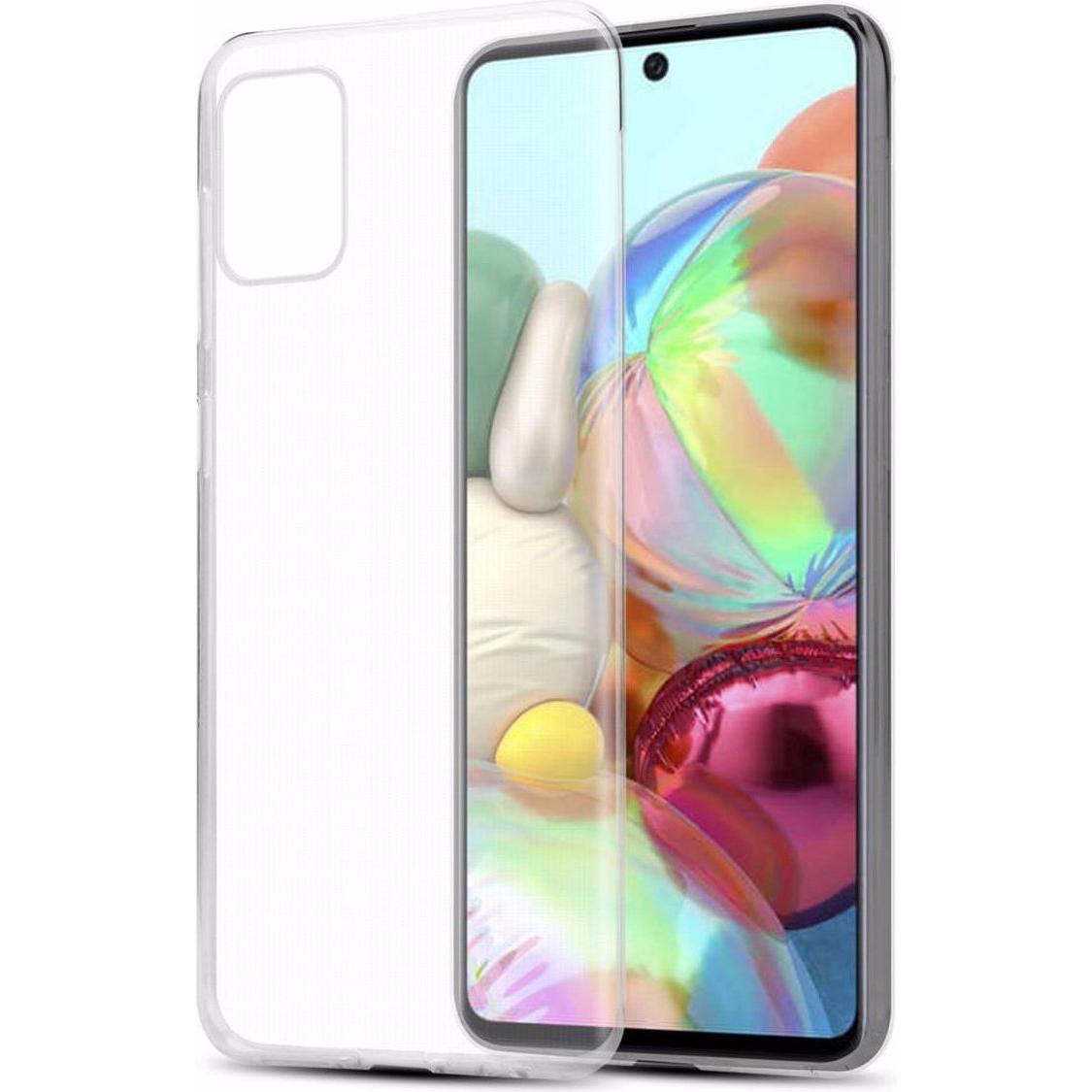 Cadorabo TPU Ultra Slim AIR Cover (Samsung Galaxy A71), Smartphone Hülle, Transparent