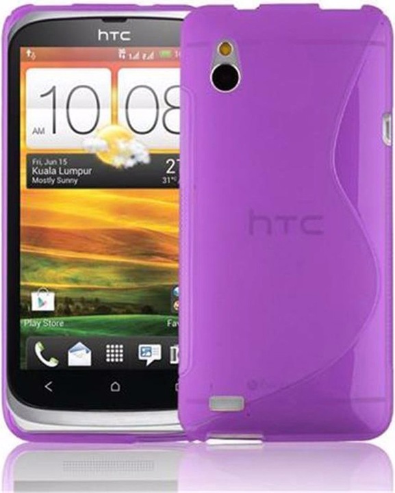 Actual product image Cadorabo TPU S-Line Cover (HTC Desire V)