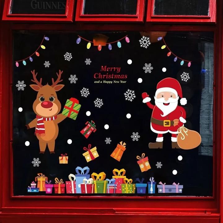 Actual product image Hermex Christmas stickers