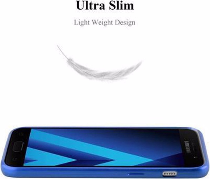 Actual product image Cadorabo TPU Matt Metallic Cover (Samsung Galaxy A3 (2017))