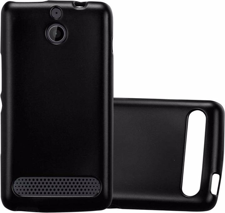 Actual product image Cadorabo TPU Matt Metallic Cover (Sony Xperia E1)