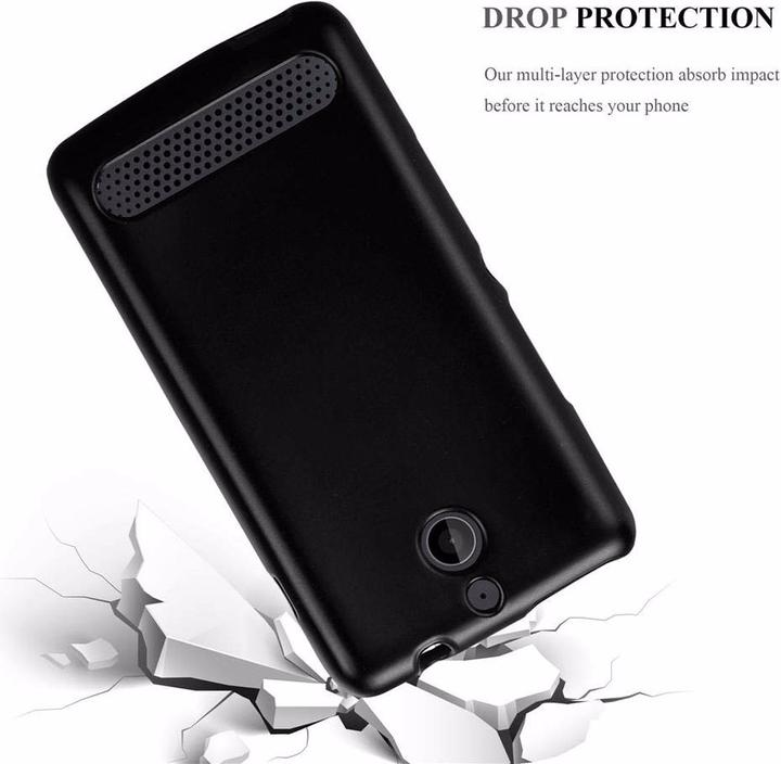 Actual product image Cadorabo TPU Matt Metallic Cover (Sony Xperia E1)