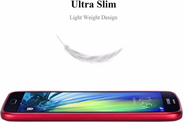 Actual product image Cadorabo TPU Matt Metallic Cover (Samsung Galaxy A7)