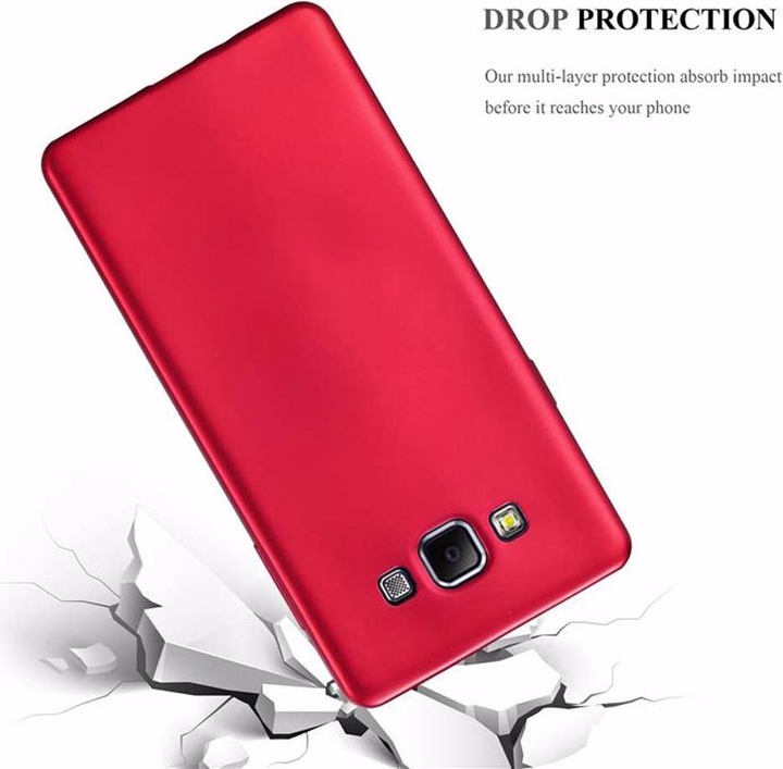 Produktbild Cadorabo TPU Matt Metallic Cover (Samsung Galaxy A7)