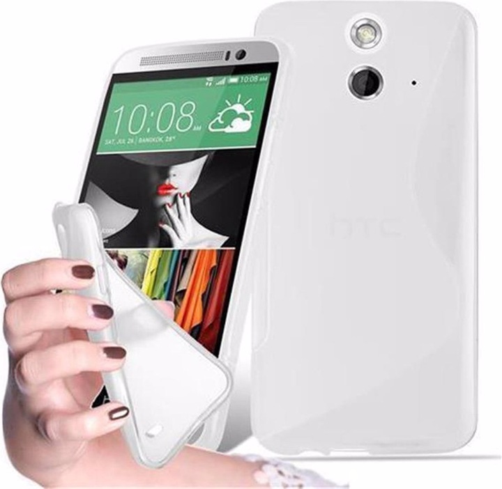 Actual product image Cadorabo TPU S-Line Cover (HTC One E9)
