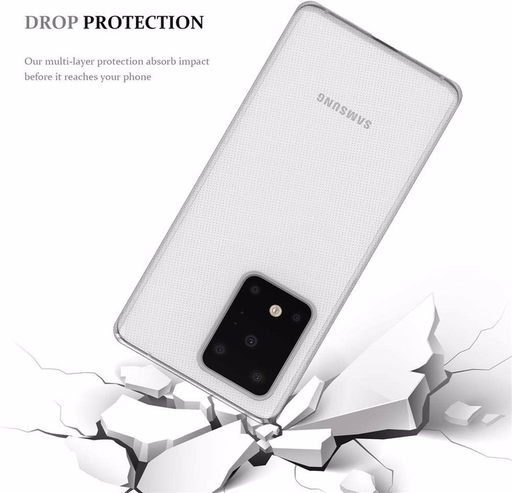 Immagine prodotto Cadorabo TPU ultra sottile AIR Cover (Samsung Galaxy S20 Ultra)