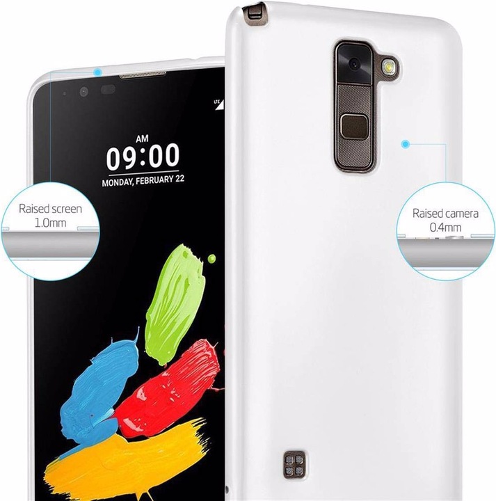 Produktbild Cadorabo TPU Matt Metallic Cover (LG Stylus 2)