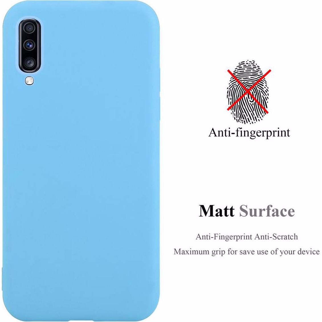 Thumbnail - Cadorabo TPU Candy Cover (Samsung Galaxy A70, Samsung Galaxy A70S), Smartphone Hülle, Blau
