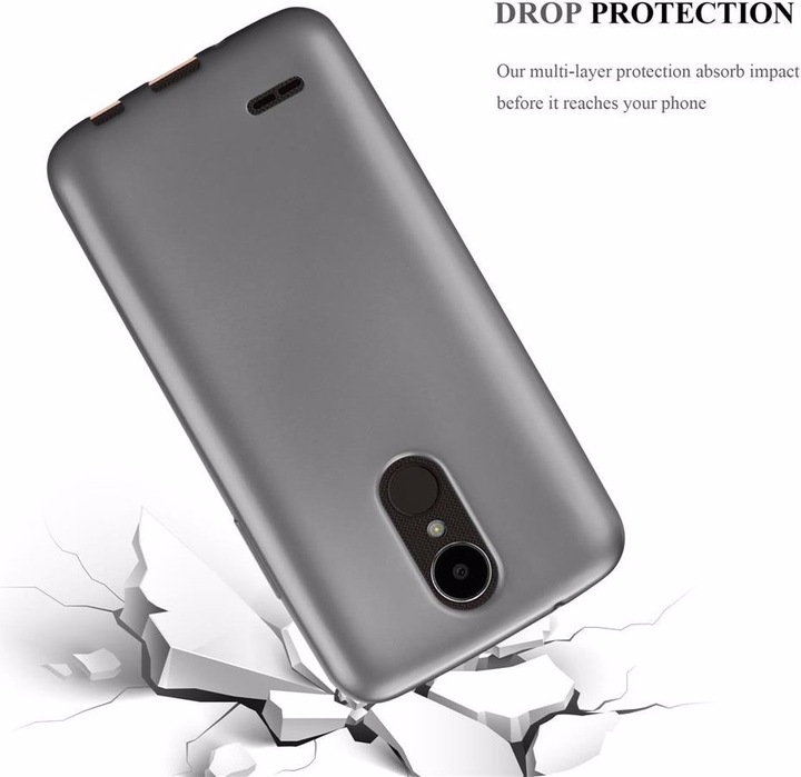 Produktbild Cadorabo TPU Matt Metallic Cover (LG K4)