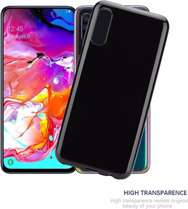 Produktbild Cadorabo TPU Ultra Slim AIR Cover (Samsung Galaxy A70)