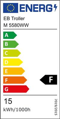 Label énergétique EB Troller Bande LED 24VDC 3000K 14W/m IP65 (100 cm)