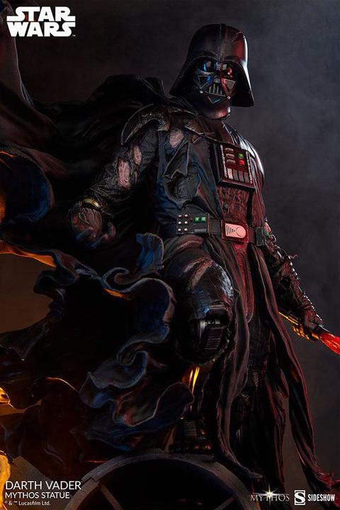 Actual product image Sideshow Star Wars myth of Darth Vader