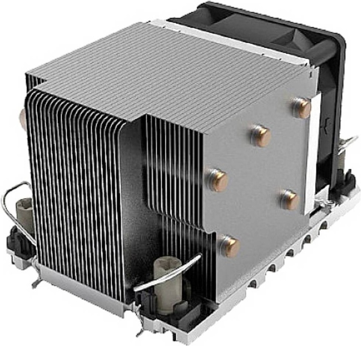 Produktbild Dynatron N11 Intel CPU Kuehler 4189-4/-5 P4/P5/P+ 2U Kuehlkoerper Aluminium Lamellen Heat Pipe Aktiv mit P... (82 mm)