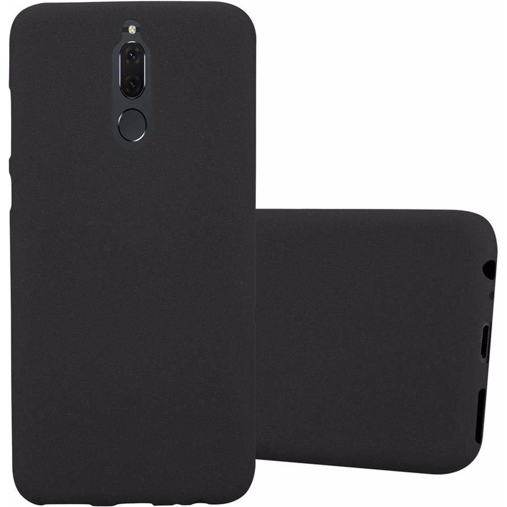 Cadorabo TPU Frosted Cover (Huawei Mate 10 Lite), Smartphone Hülle, Schwarz