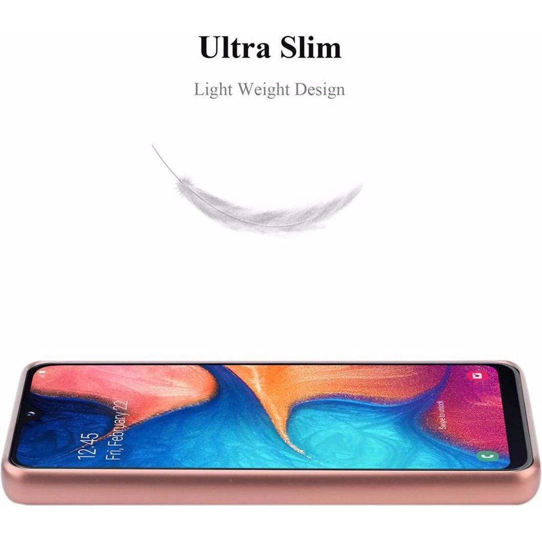 Thumbnail - Cadorabo TPU Matt Metallic Cover (Samsung Galaxy A20e), Smartphone Hülle, Rosa