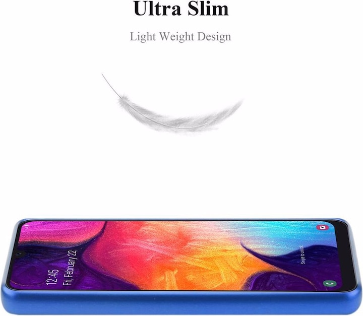 Actual product image Cadorabo TPU Matt Metallic Cover (Samsung Galaxy A50)