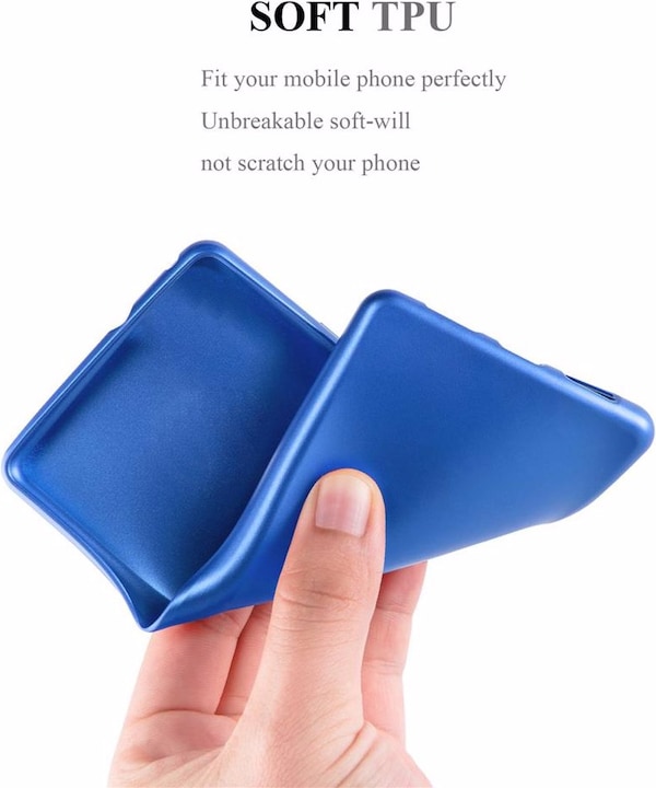 Actual product image Cadorabo TPU Matt Metallic Cover (Samsung Galaxy A50)