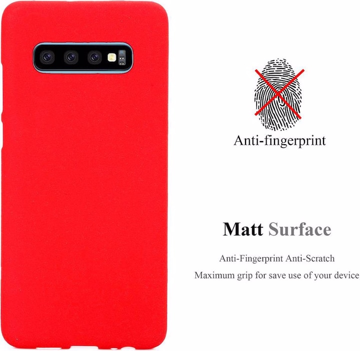Actual product image Cadorabo TPU Frosted Cover (Samsung Galaxy S10+)