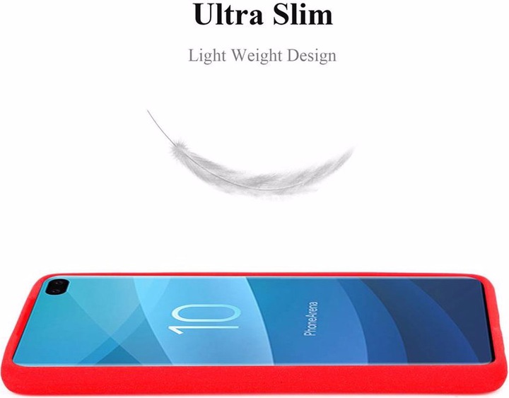 Actual product image Cadorabo TPU Frosted Cover (Samsung Galaxy S10+)