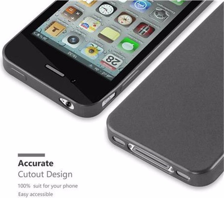 Produktbild Cadorabo TPU Matt Metallic Cover (Apple iPhone 4, LG G4s)
