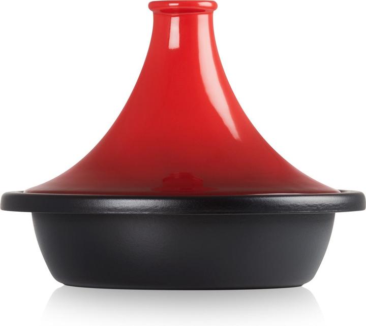 Produktbild Le Creuset Tagine 35 cm Kirschrot (35 cm, Tajine Topf, Gusseisen)