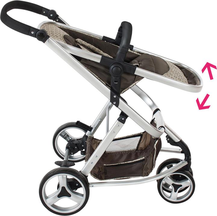 Image du produit tectake Poussette 3 en 1
