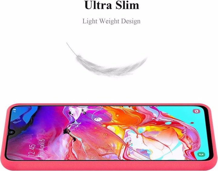 Actual product image Cadorabo TPU Frosted Cover (Samsung Galaxy A70, Samsung Galaxy A70S)