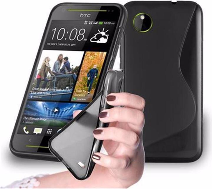 Actual product image Cadorabo TPU S-Line Cover (HTC Desire 700)