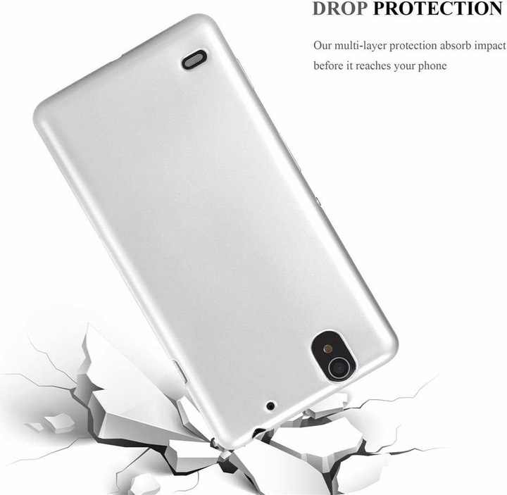 Produktbild Cadorabo TPU Matt Metallic Cover (Sony Xperia C4)