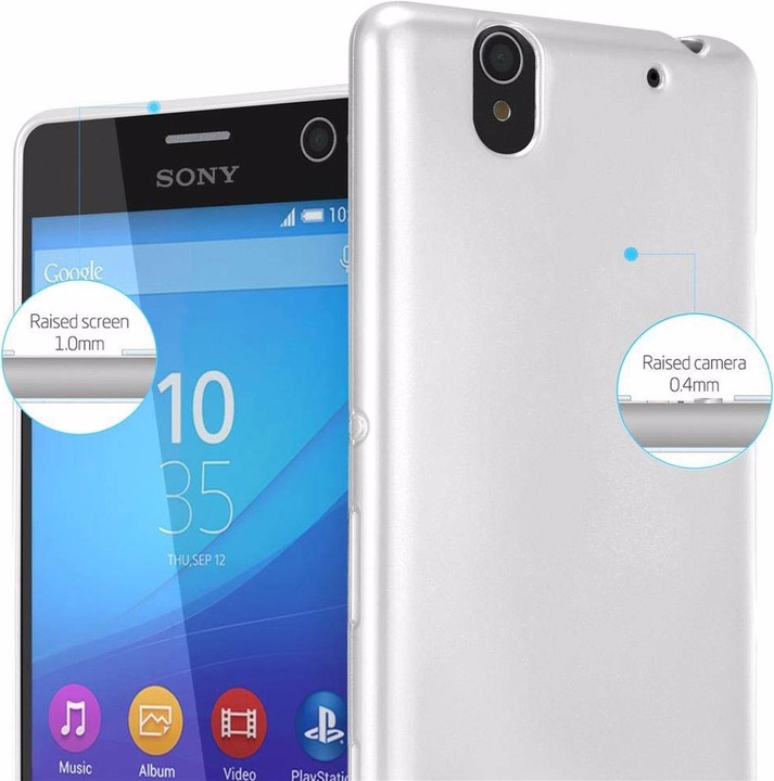 Image du produit Cadorabo Couverture métallique mate TPU (Sony Xperia C4)
