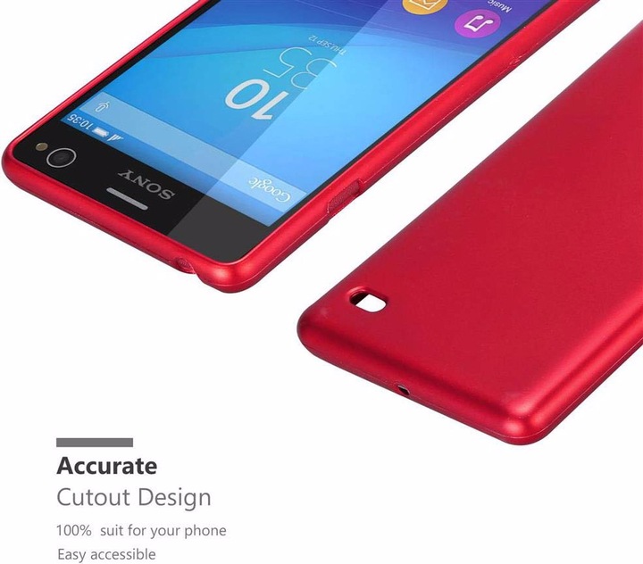 Produktbild Cadorabo TPU Matt Metallic Cover (Sony Xperia C4)