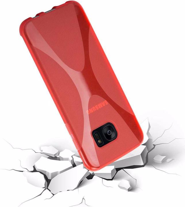 Image du produit Cadorabo TPU X-Line Cover (Samsung Galaxy S7 Edge)