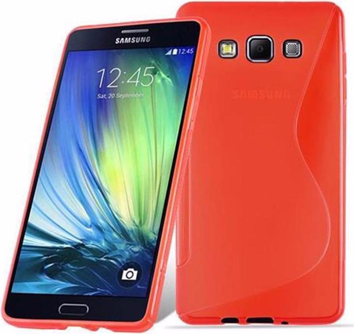 Actual product image Cadorabo TPU S-Line Cover (Samsung Galaxy A7)