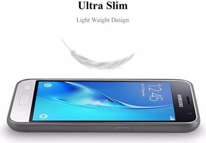 Produktbild Cadorabo TPU Matt Metallic Cover (Samsung Galaxy J1 (2016))