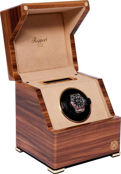 Produktbild Rapport London Perpetua III Single watch Winder Touch Screen Walnut (1x)