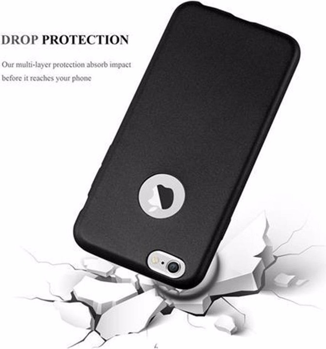 Produktbild Cadorabo TPU Matt Metallic Cover (Apple iPhone 6 Plus)