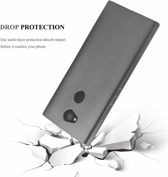 Produktbild Cadorabo TPU Matt Metallic Cover (Sony Xperia L2)
