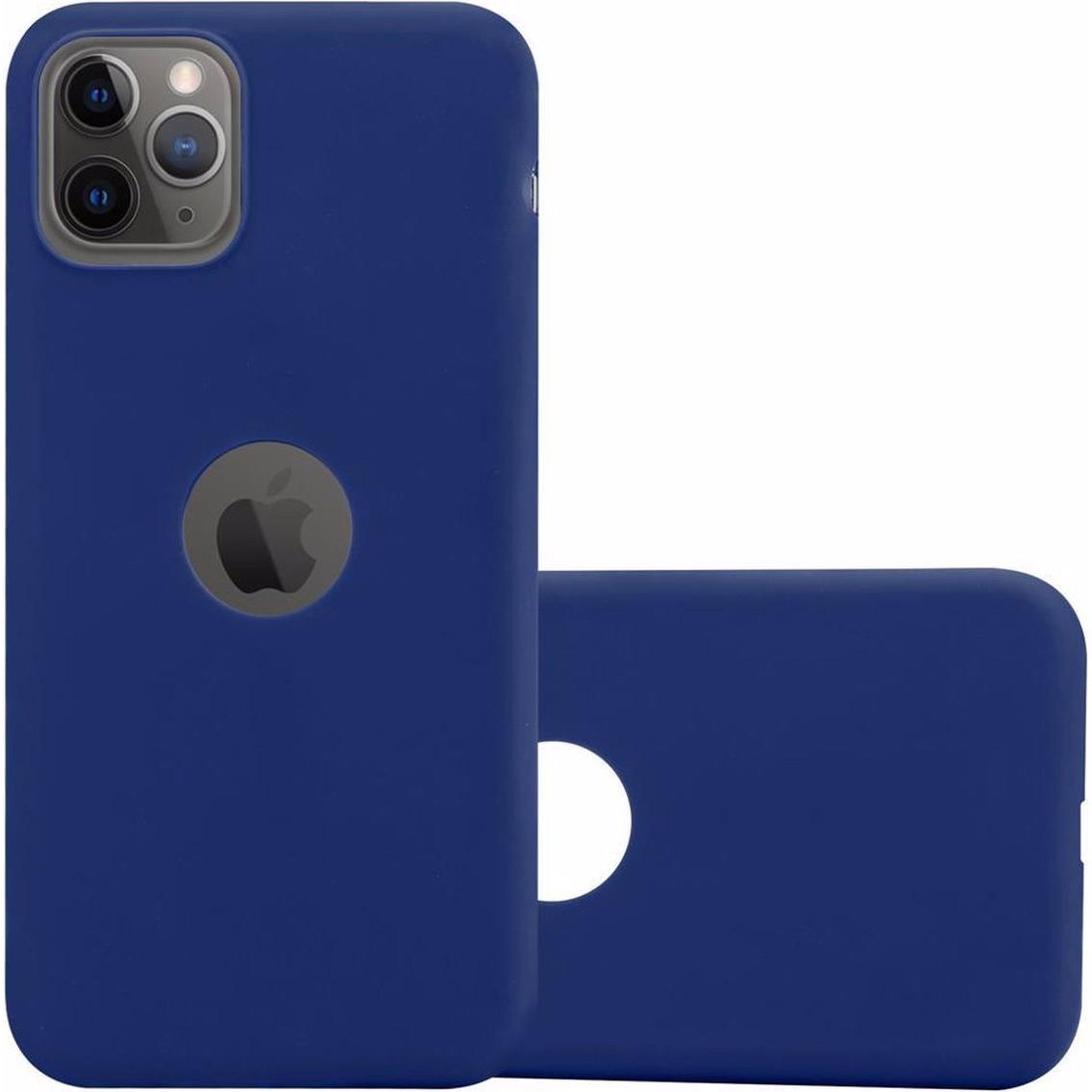 Cadorabo TPU Candy Cover (Apple iPhone 11 Pro Max), Smartphone Hülle, Blau