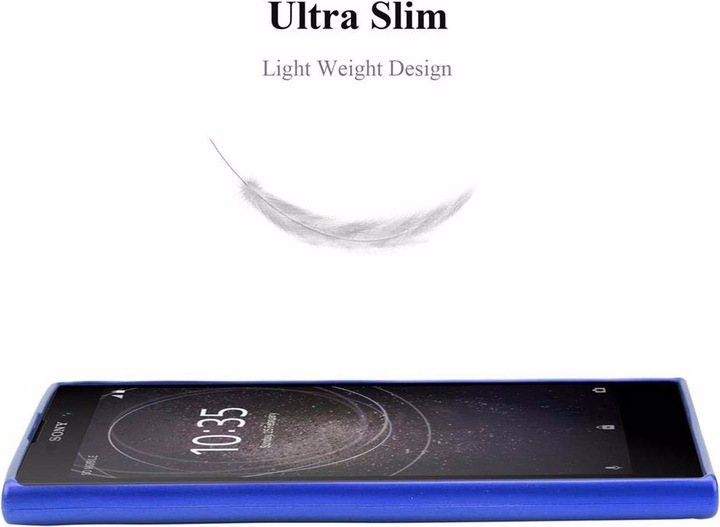 Actual product image Cadorabo TPU Matt Metallic Cover (Sony Xperia L2)