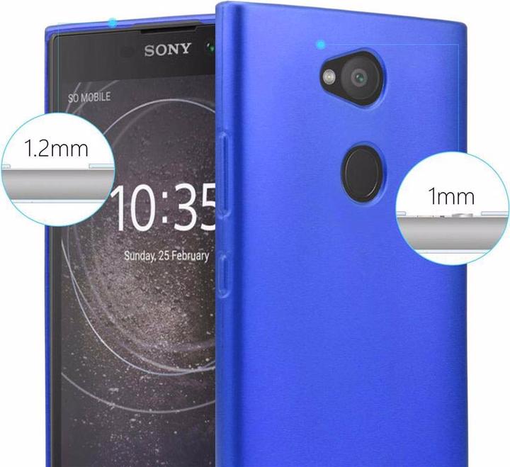 Image du produit Cadorabo Couverture métallique mate TPU (Sony Xperia L2)