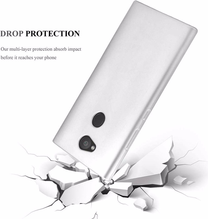 Produktbild Cadorabo TPU Matt Metallic Cover (Sony Xperia L2)